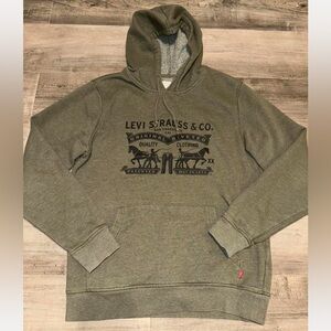 Levi's Forest Green Graphic Hoodie